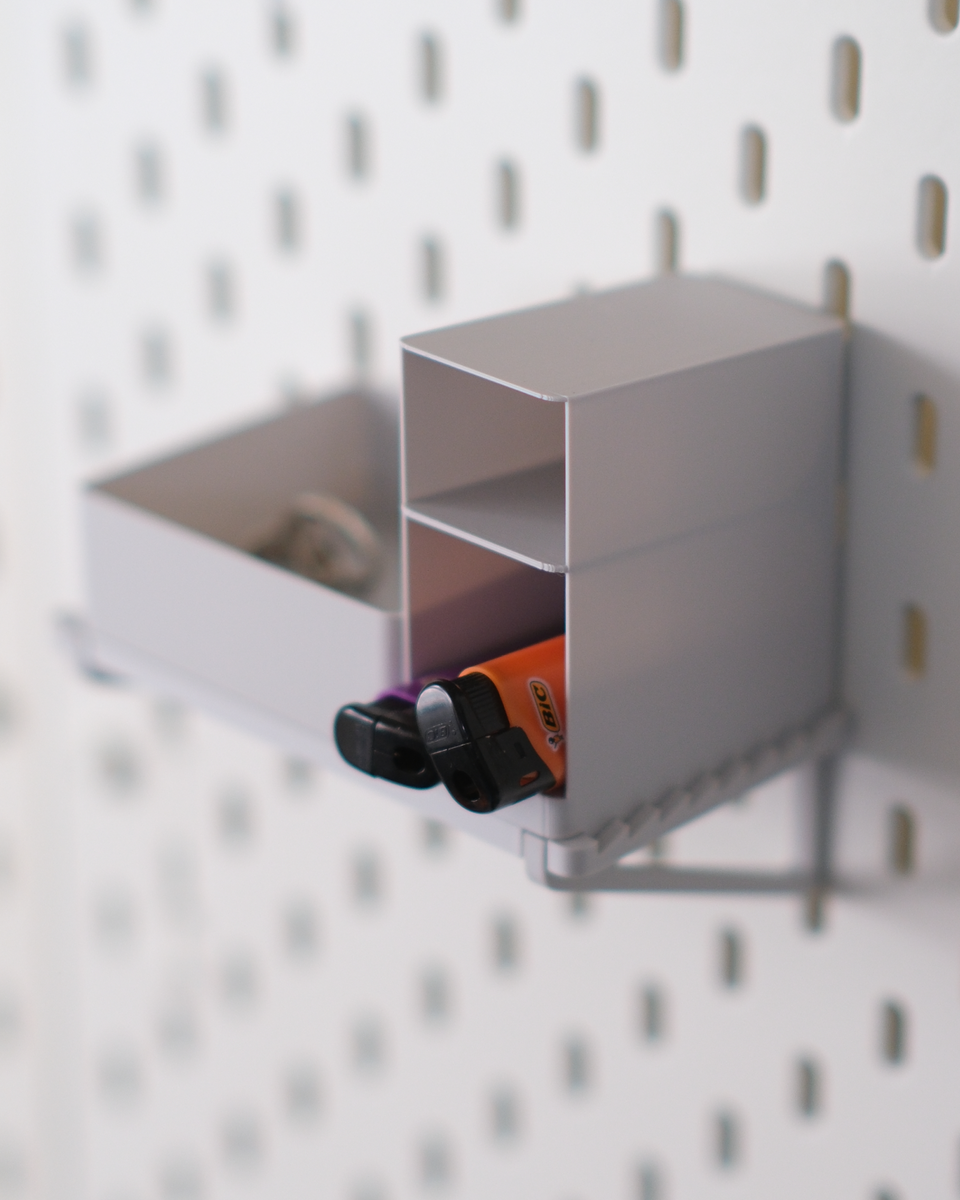 IKEA SKADIS Sliding Shelf with Organizer (Large) - thumbnail 3